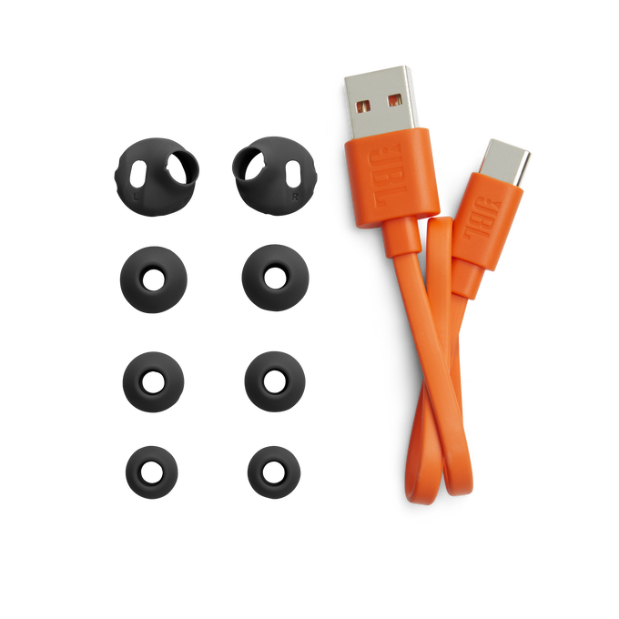 JBL Endurance Race TWS - Black - Waterproof true wireless active sport earbuds - Detailshot 4 image number null